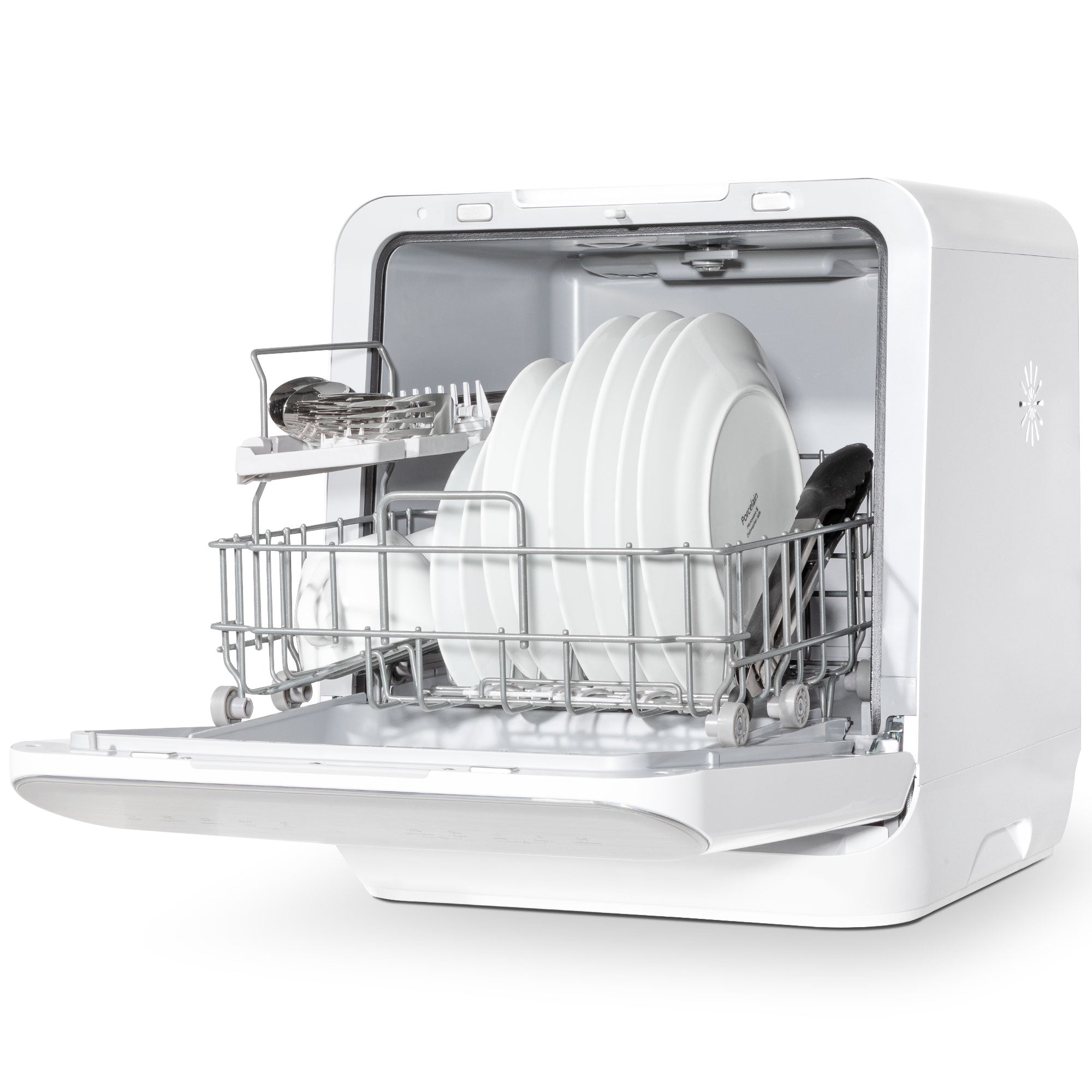 Baridi DH72 Mini Dishwasher Open - fully - 2nd perspective - 2023