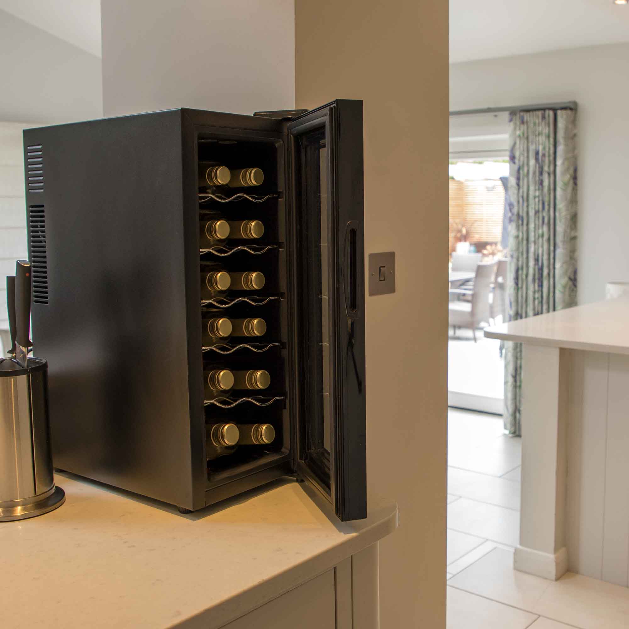 Baridi DH73 Wine Fridges Action shot - in situ - 2nd perspective