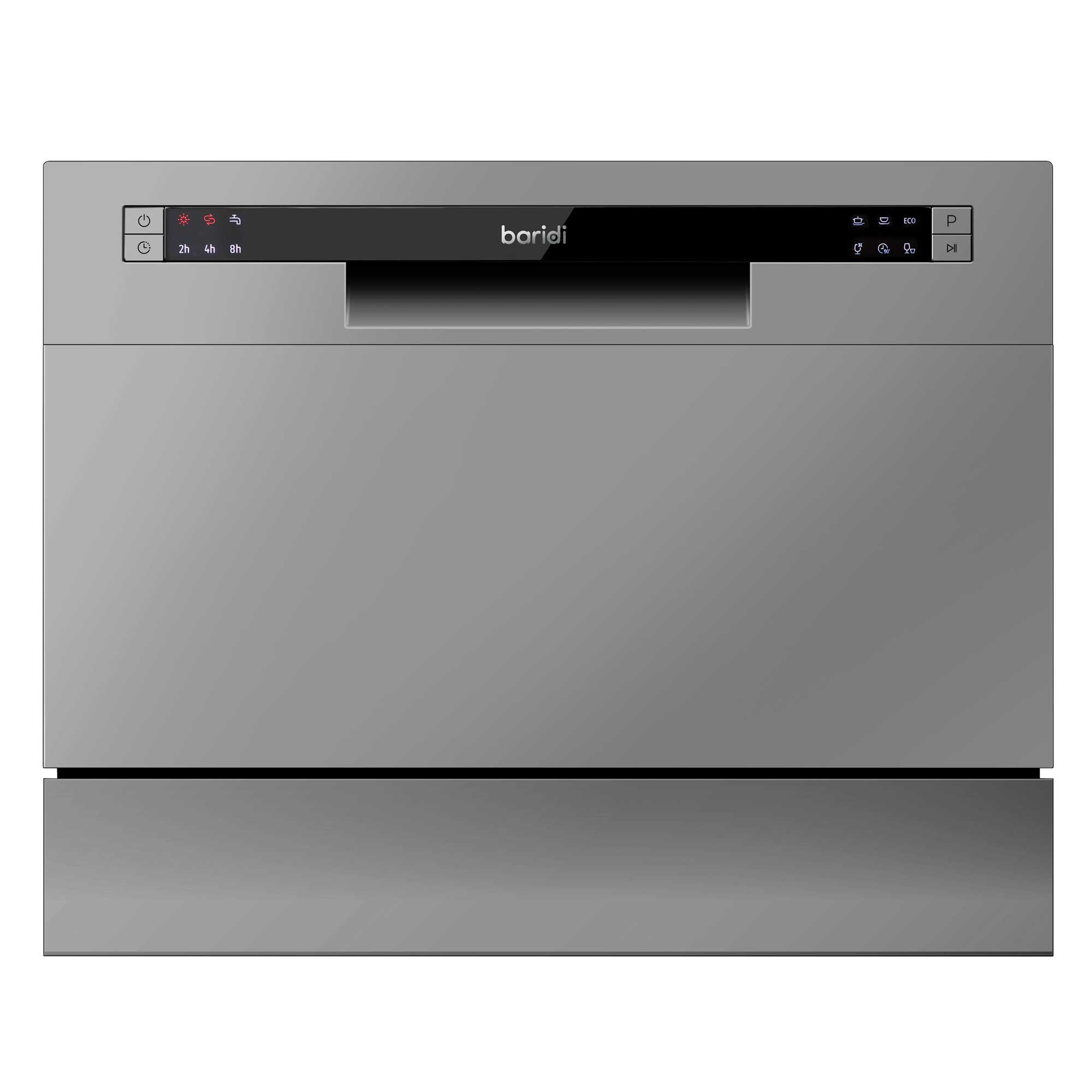 Baridi DH84 Tabletop Dishwasher Straight on