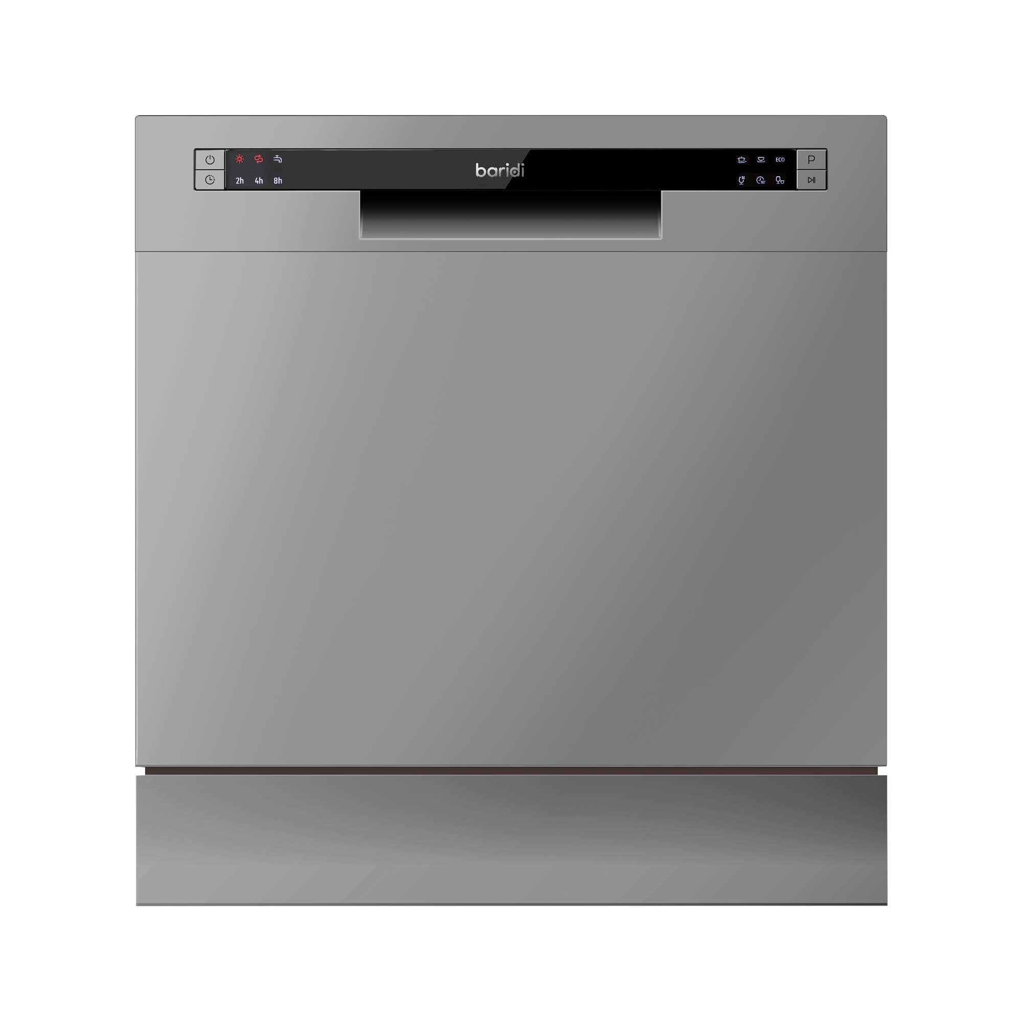 Baridi DH87 Tabletop Dishwasher Straight on