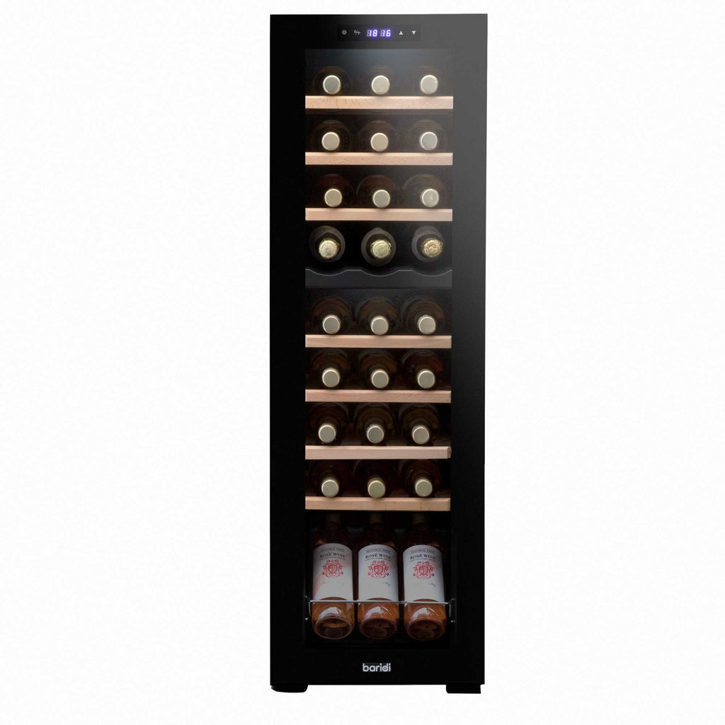 Baridi Baridi 27 Bottle Dual Zone Wine Fridge with Digital Touch Screen Contr