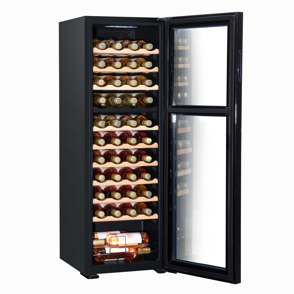 Baridi Baridi 44 Bottle Dual Zone Wine Cooler, Fridge, Touch Screen Controls,