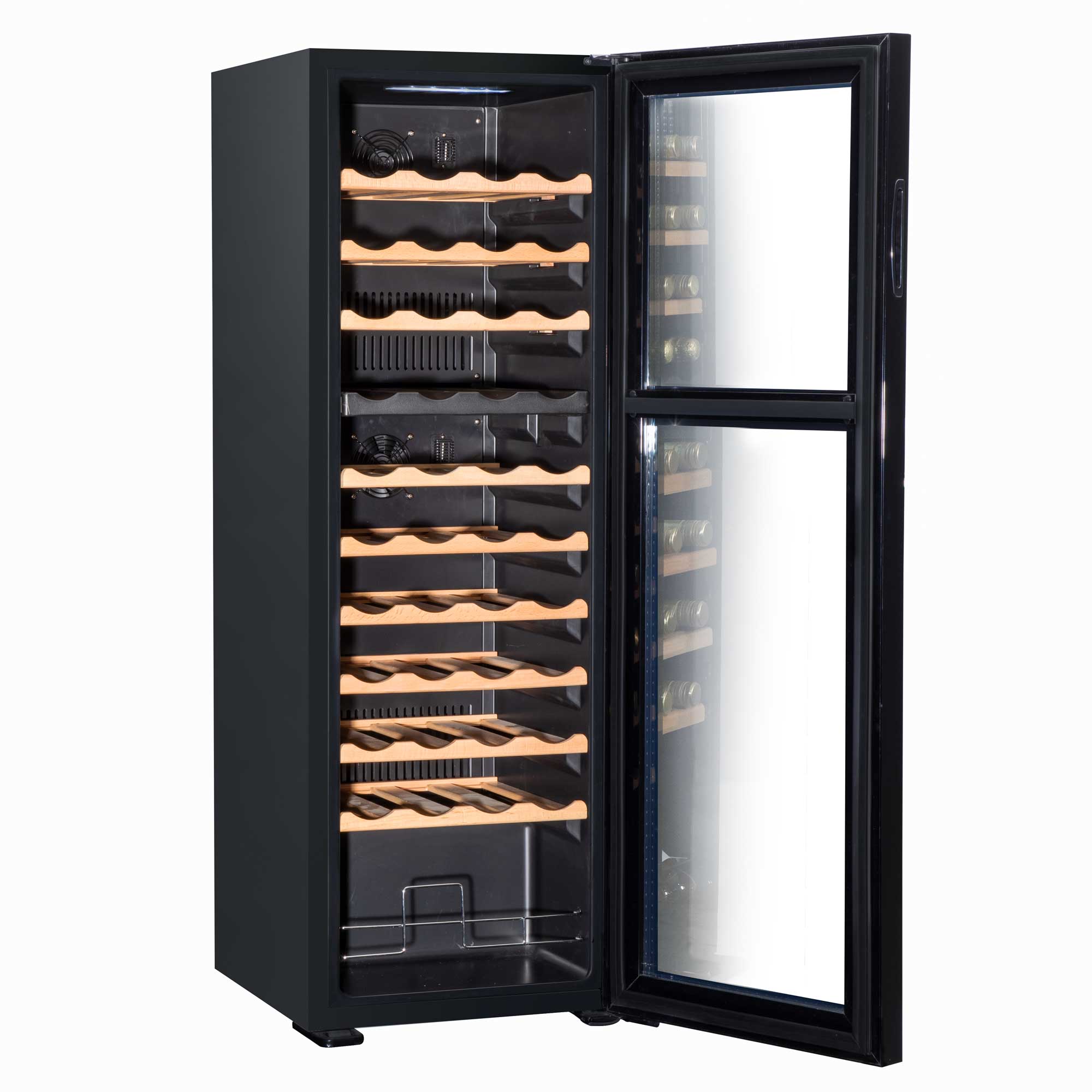 Baridi DH92 Wine Fridges Open - empty