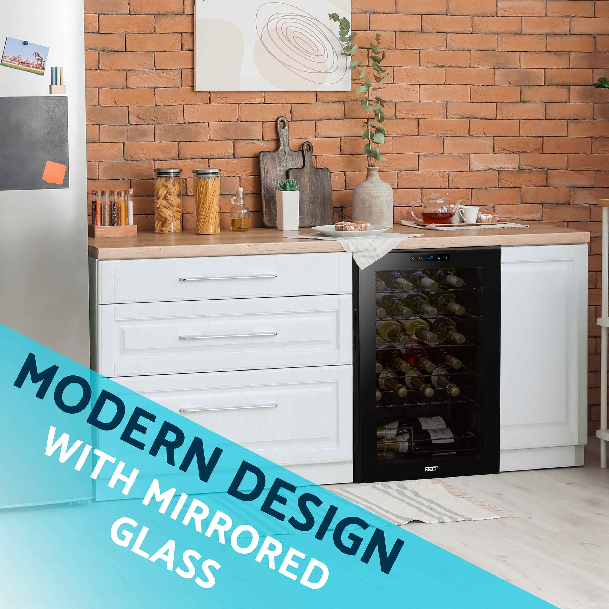Baridi DH9 Wine Fridges 24 - bottle - wine - fridge - cooler - 25
